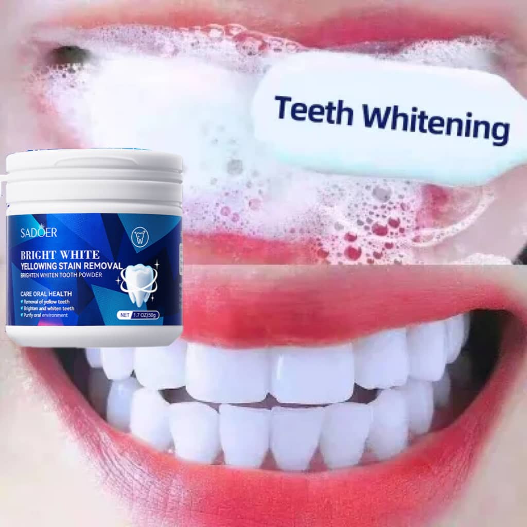 🦷 Dites Adieu aux Dents Jaunes avec SADÖER Bright White