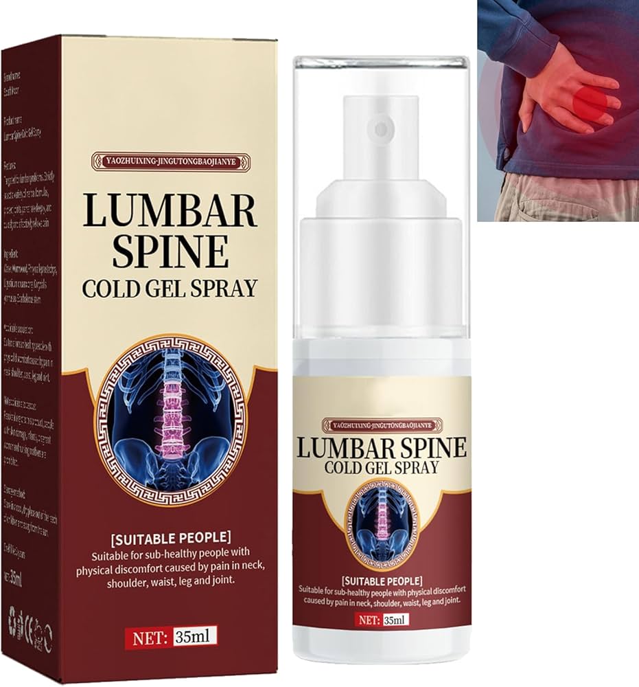 Lumbar Spine Gel – Soulagement Rapide des Douleurs Lombaires ✅